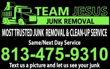 Logo for Team Jesus Junk Removal