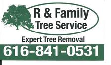 Logo for R & Family Tree Service Facebook