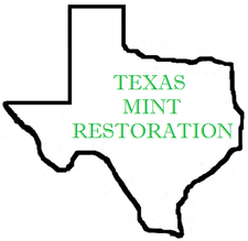Logo for Texas Mint Restoration