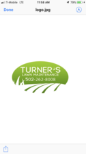 Turner's Lawn Maintenance logo