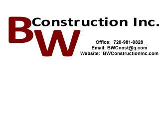 BW Construction, Inc. logo