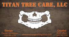 Logo for Titan Tree Care