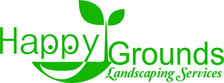 Logo for Happy Grounds Landscaping Services