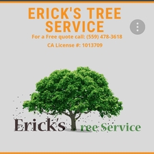 Logo for Erick's Tree Service