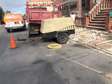 Delta Pavers concrete logo