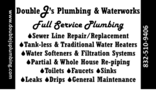 Double J's Plumbing & Waterworks logo
