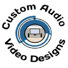 Custom Audio Video Designs logo