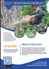 Highlander Tree Service logo