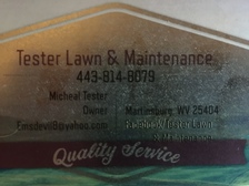 Logo for Michael Tester Lawn & Maintenance