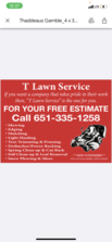 Avatar for T's Lawn Service