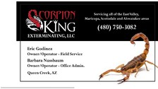 Scorpion King Exterminating, LLC logo