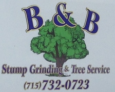 Logo for B&B Stump Grinding and Tree Service, LLC