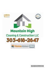 Logo for Mountain High Cleaning and Construction, LLC