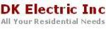 DK Electric, Inc. logo