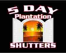 Avatar for 5 Day Plantation Shutters