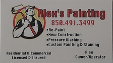 Logo for Alex Alvarez Painting LLC