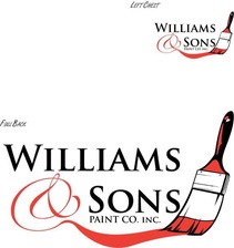 Williams and Sons Paint Co., Inc. logo