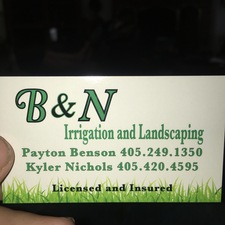 B & N Irrigation logo