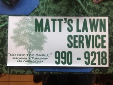 Matt's Lawn Service logo