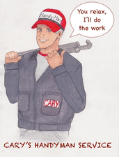 Cary's Handyman Service logo