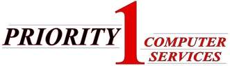 Priority 1 Computers logo