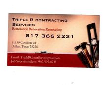 Logo for Triple R Contracting Services