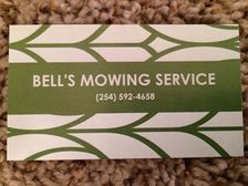 Bell's Mowing Service - Facebook logo