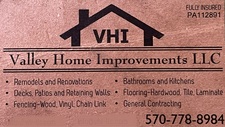 Logo for Valley Home Improvement