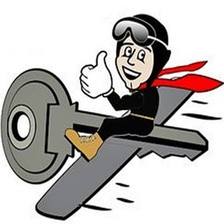 Logo for The Flying Locksmiths