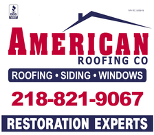 Logo for American Roofing Co.