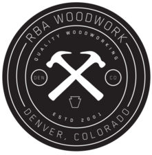 Logo for RBA Woodwork, LLC