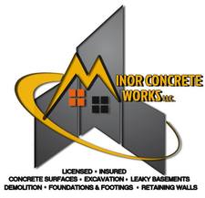 Logo for Custom Concrete Work