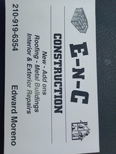 Logo for ENC Construction
