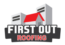 Logo for First Out Roofing, LLC