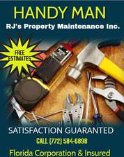 RJ'S Property Maintenance Services, Inc. logo
