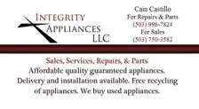 Integrity Appliances, LLC logo