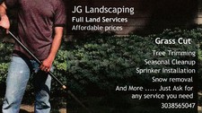 JG Landscaping logo
