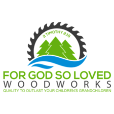 Logo for For God So Loved Woodworks / FGSL Woodworks