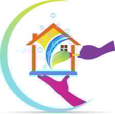 Logo for Debs Cleaning