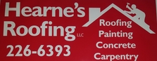 Logo for Hearne's Roofing, LLC