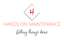 Logo for Hands on Maintenance,.