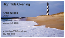 High Tide Cleaning logo