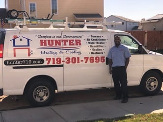 Hunter Heating and Cooling logo