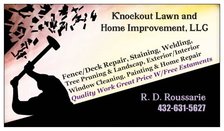 Knockout Lawn & Home Improvement Services, LLC logo