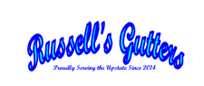 Russell's Gutters logo