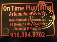 On Time Plumbing logo