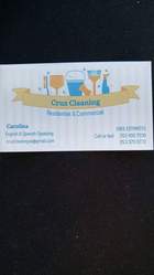 Cruz Cleaning logo