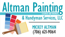 Logo for Altman Painting & Handyman Services