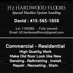 H2 Hardwood Floors INC logo