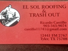 Logo for El Sol Roofing